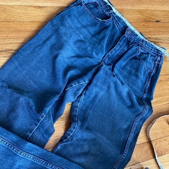 Calvin Klein Denim - Black / blue denim washed true vintage Calvin Klein jeans size 5 EUC.